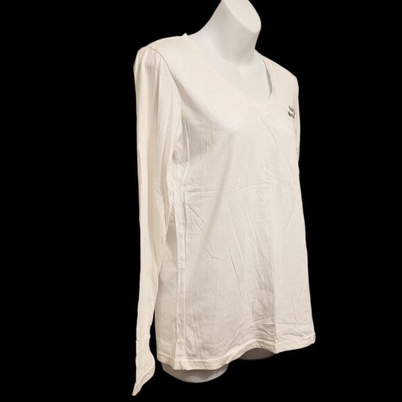 2/$20 Vintage Y2K Funny Graphic White Top Tee T-shirt Size: M - Picture 4 of 4